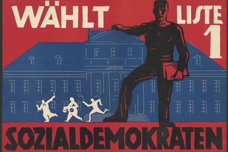 (Wahlplakat der SPD zur Landtagswahl im Freistaat Braunschweig am 27. November 1927 (H XVII: 0011.0017)