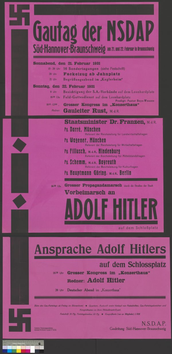 Plakat_Gautag NSDAP