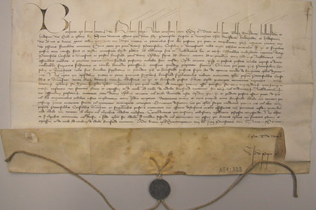 Papsturkunde aus dem Jahre 1390