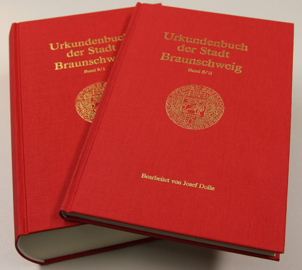 Urkundenbuch der Stadt Braunschweig (Wird bei Klick vergrößert)