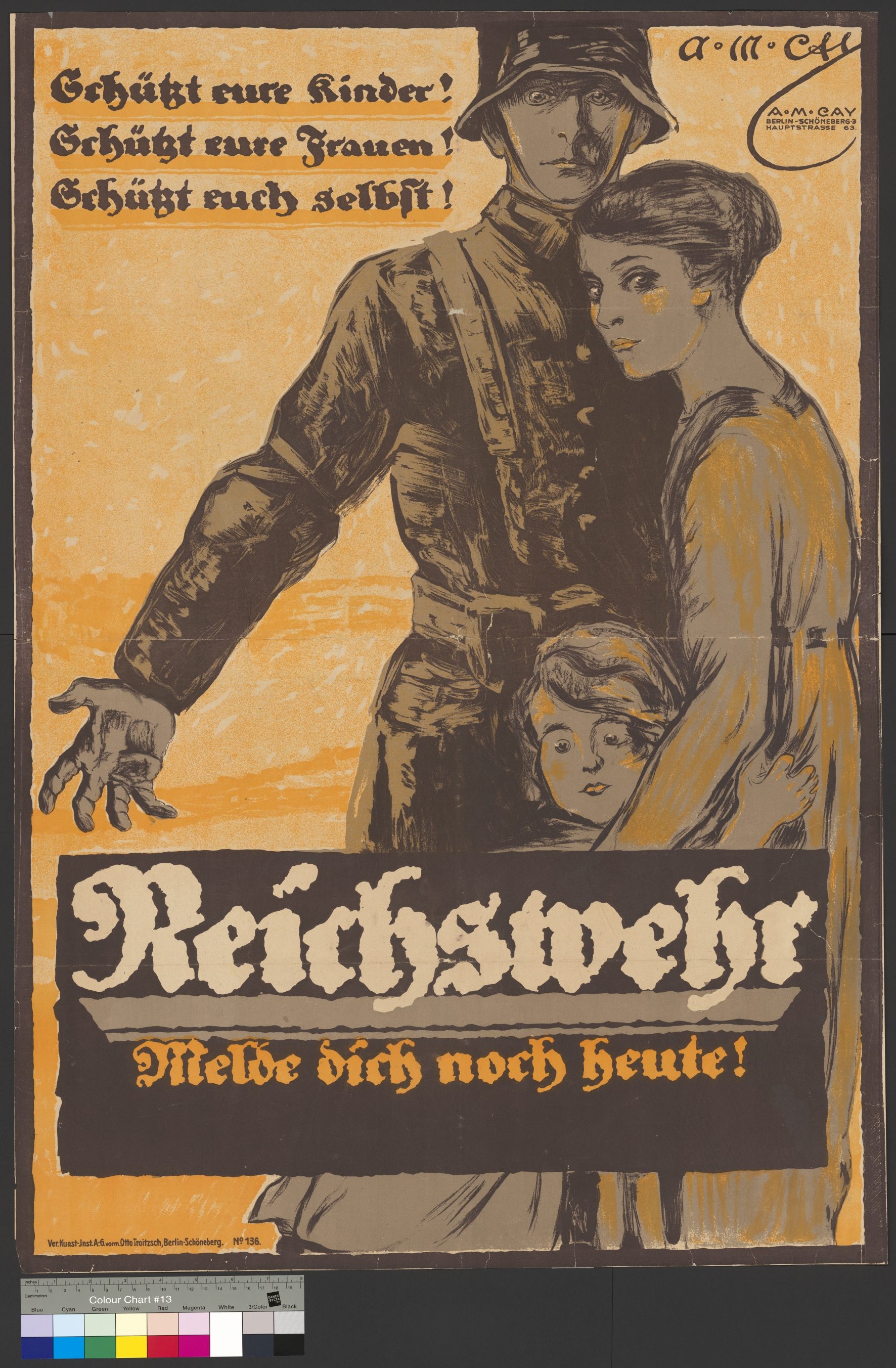 Plakat Reichswehr (Wird bei Klick vergrößert)