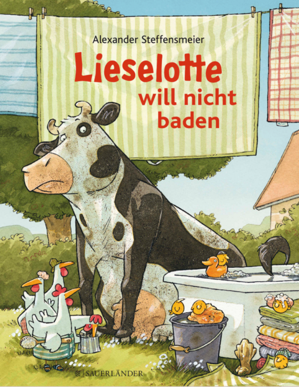 Lieselotte will nicht baden (Wird bei Klick vergrößert)