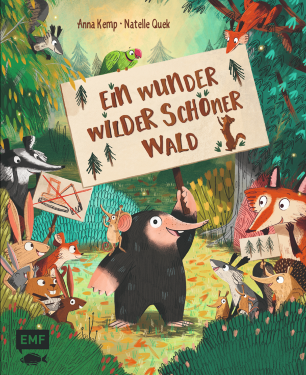 Ein wunder wilder schöner Wald (Wird bei Klick vergrößert)