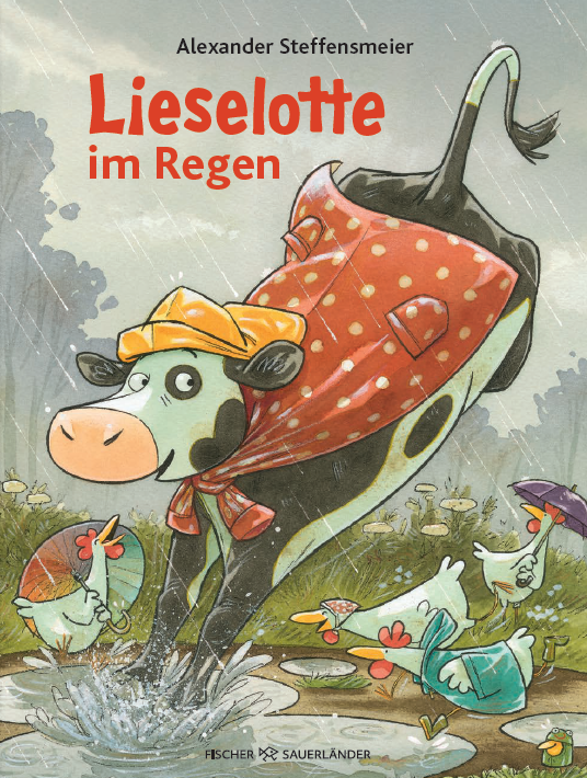 Lieselotte im Regen (Wird bei Klick vergrößert)