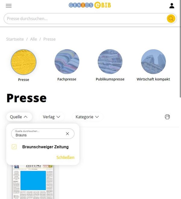 GENIOS eBIB (Wird bei Klick vergrößert)