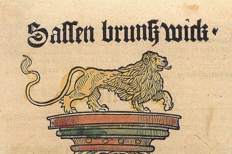 Cronecken der Sassen. 1492