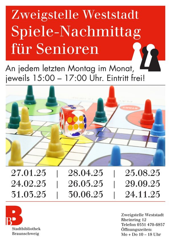 Spielenachmittag für Senioren 2025 (Wird bei Klick vergrößert)
