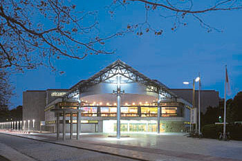 Stadthalle Eingang