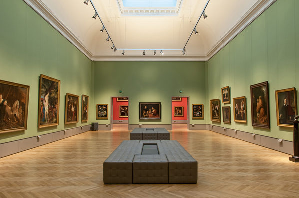 Blick in die Gemäldegalerie des Herzog-Anton-Ulrich-Museums