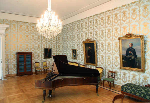 Musik- und Spielzimmer im Schlossmuseum Braunschweig (Wird bei Klick vergrößert)