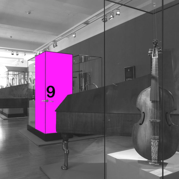 Foto der Musikausstellung mit einer Föte markiert mit der Nummer 9 (Wird bei Klick vergrößert)