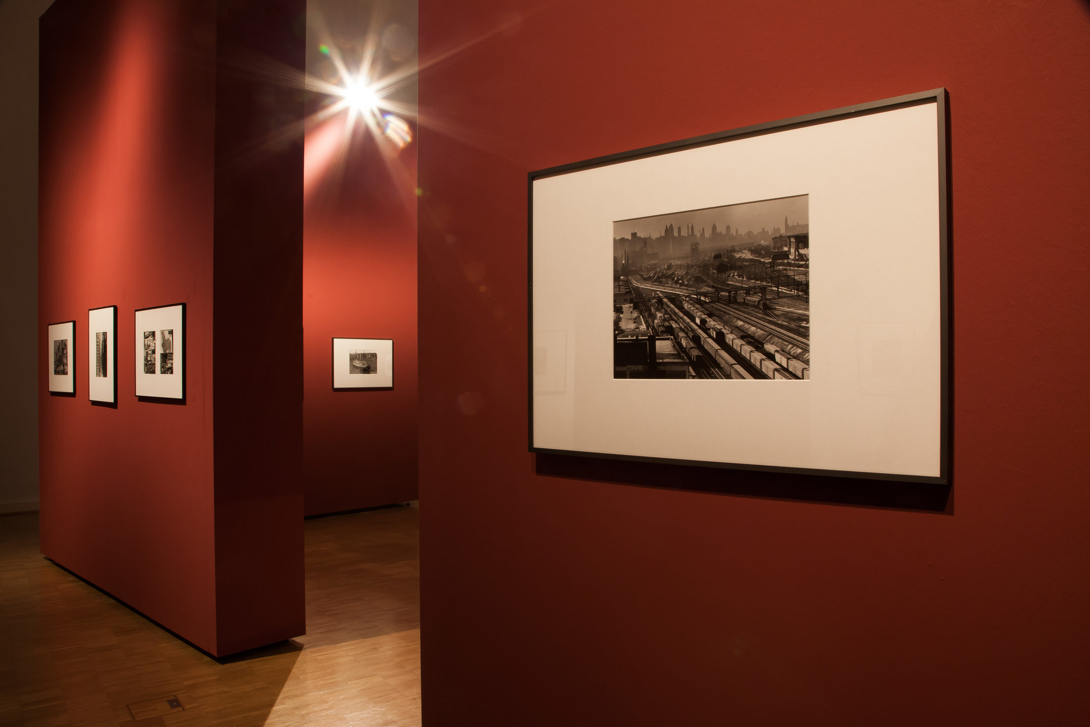 Blick in die Ausstellung zu Andreas Feininger (2) (Wird bei Klick vergrößert)