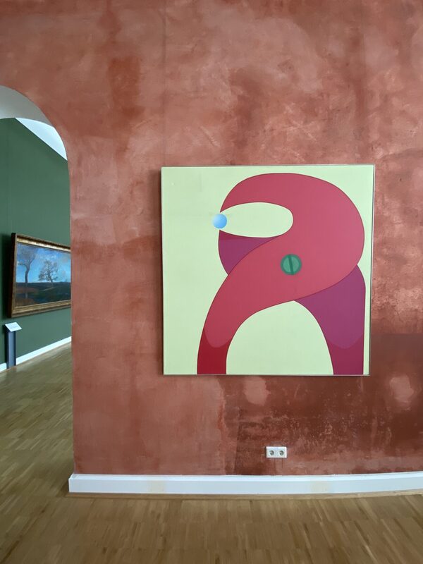 Sine Hansen "Rosa", 1971 (Wird bei Klick vergrößert)