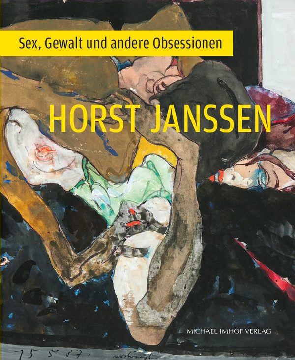 Cover des Katalogs zur Horst Janssen-Ausstellung (Wird bei Klick vergrößert)
