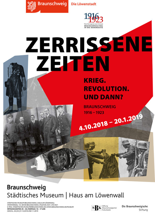 Plakat Zerrissene Zeiten (Wird bei Klick vergrößert)