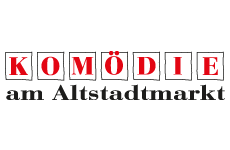 Logo der Komödie am Altstadtmarkt (Wird bei Klick vergrößert)