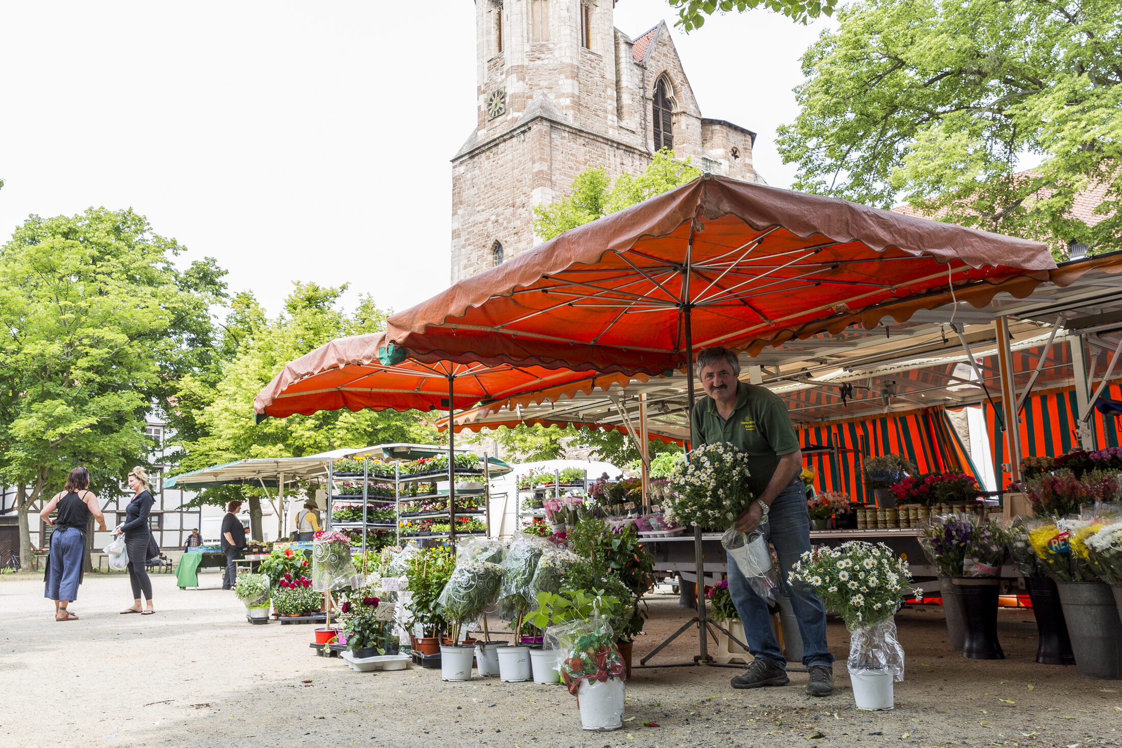 Blumenverkaufsstand (Wird bei Klick vergrößert)