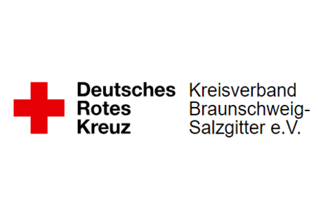 ein dickes rotes Plus und der Text Deutsches Rotes Kreuz Kreisverband Braunschweig-Salzgitter e.V.