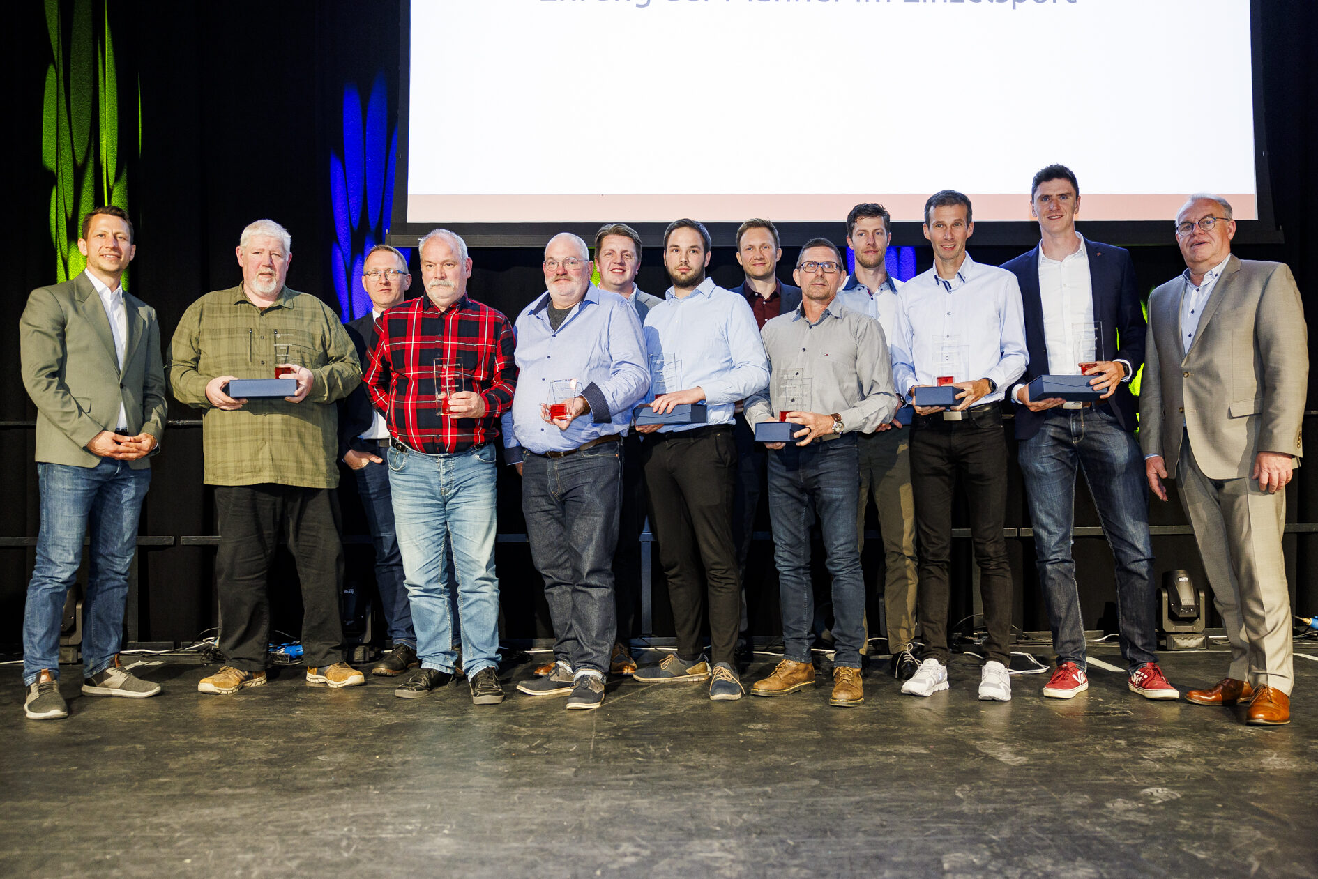 Gruppenbild Ehrung Herren Einzel (Wird bei Klick vergrößert)