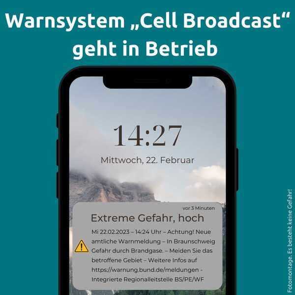 Warnmeldung (Wird bei Klick vergrößert)