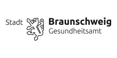 Logo des Gesundheitsamtes der Stadt Braunschweig mit dem stilisierten Löwen