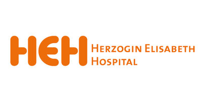Logo des HEH Herzogin Elisabeth Hospitals in Orange