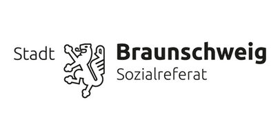 Logo des Sozialreferats der Stadt Braunschweig mit dem stilisierten Löwen