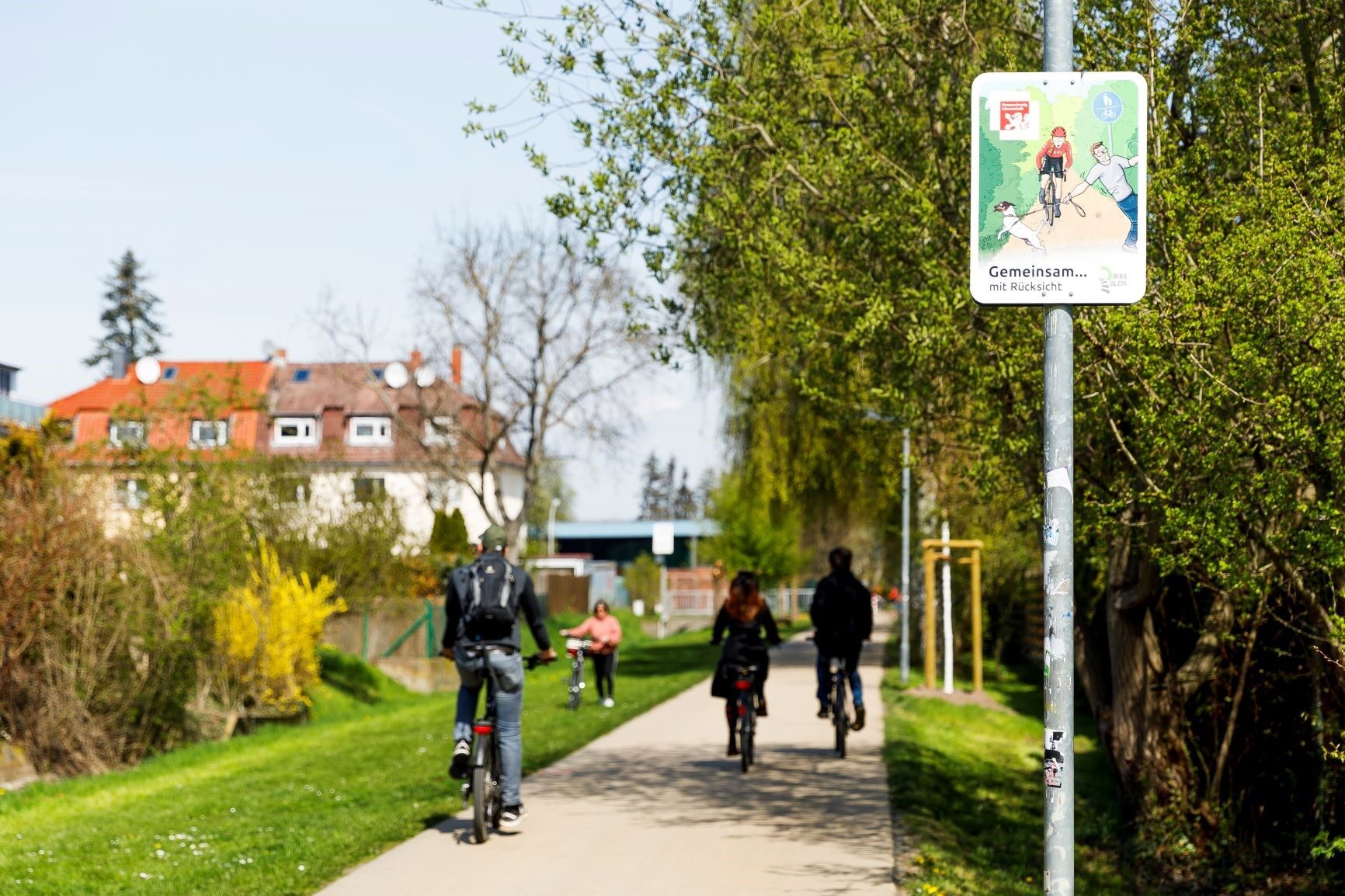 Blick auf das Ringgleis (Wird bei Klick vergrößert)