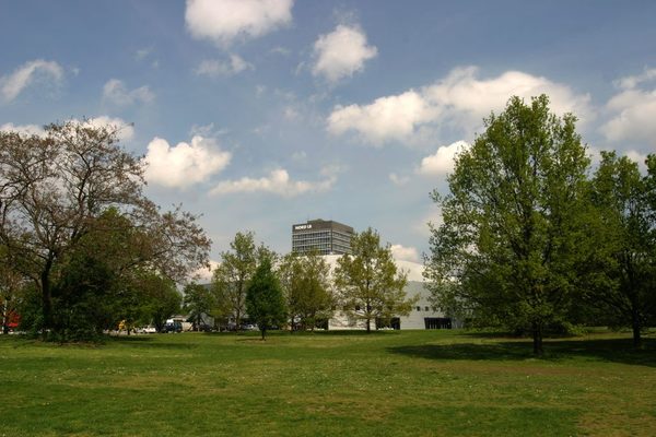 VW Halle im Nordbereich des Bürgerpark (Wird bei Klick vergrößert)