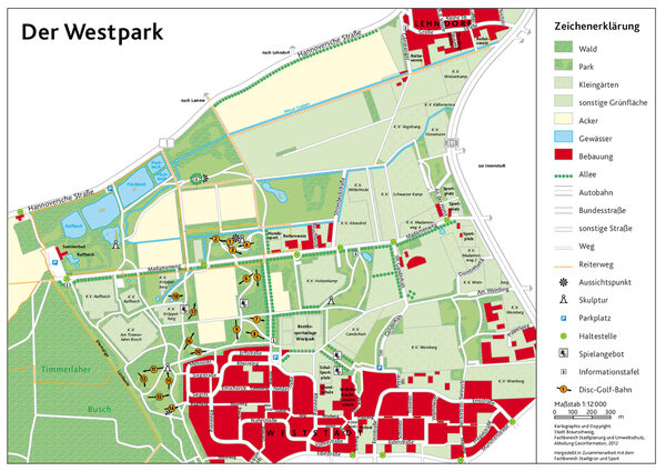 Übersichtsplan Westpark (Wird bei Klick vergrößert)