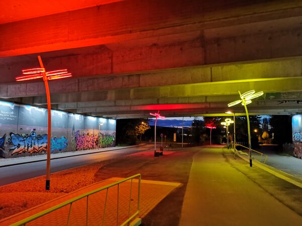 Unterführung Münchenstraße (Wird bei Klick vergrößert)