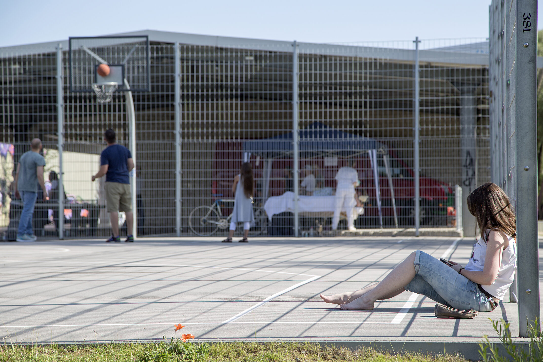 Basketballfeld am Jugendplatz (Wird bei Klick vergrößert)