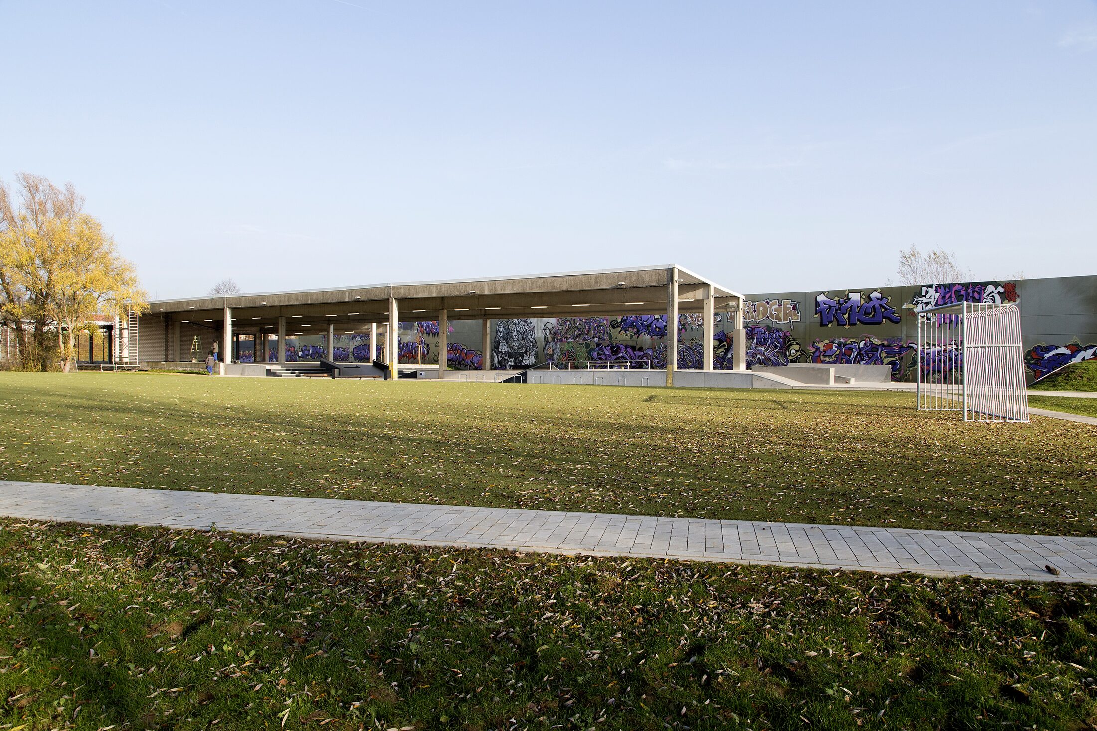 Jugendplatz am Westbahnhof (Wird bei Klick vergrößert)