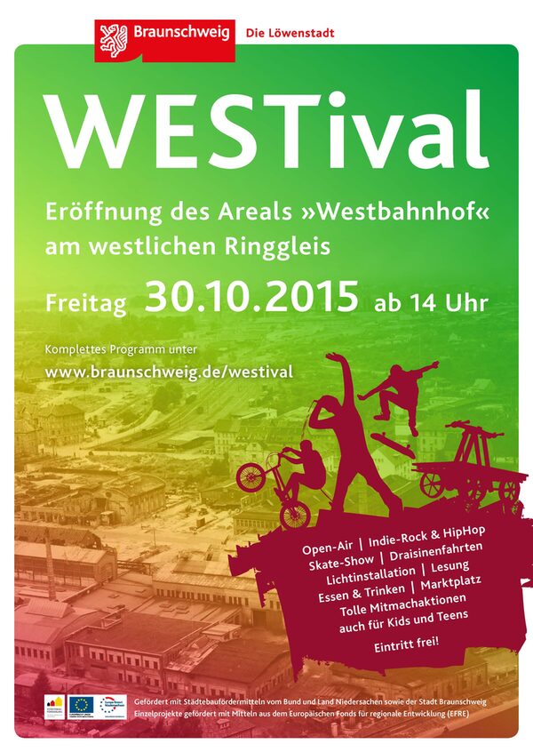 WESTival zur Eröffnung des Areals am Westbahnhof (Wird bei Klick vergrößert)