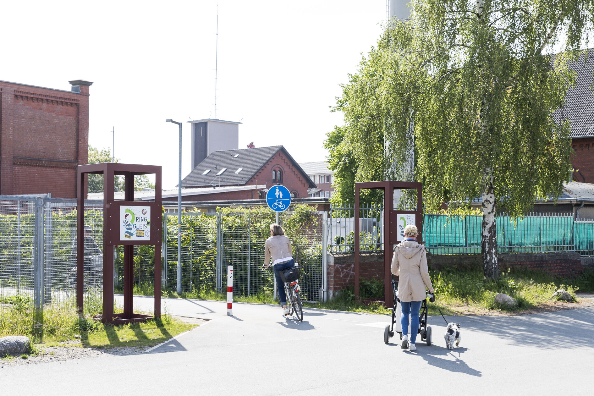 Ringgleis Feuerwehrstraße (Wird bei Klick vergrößert)