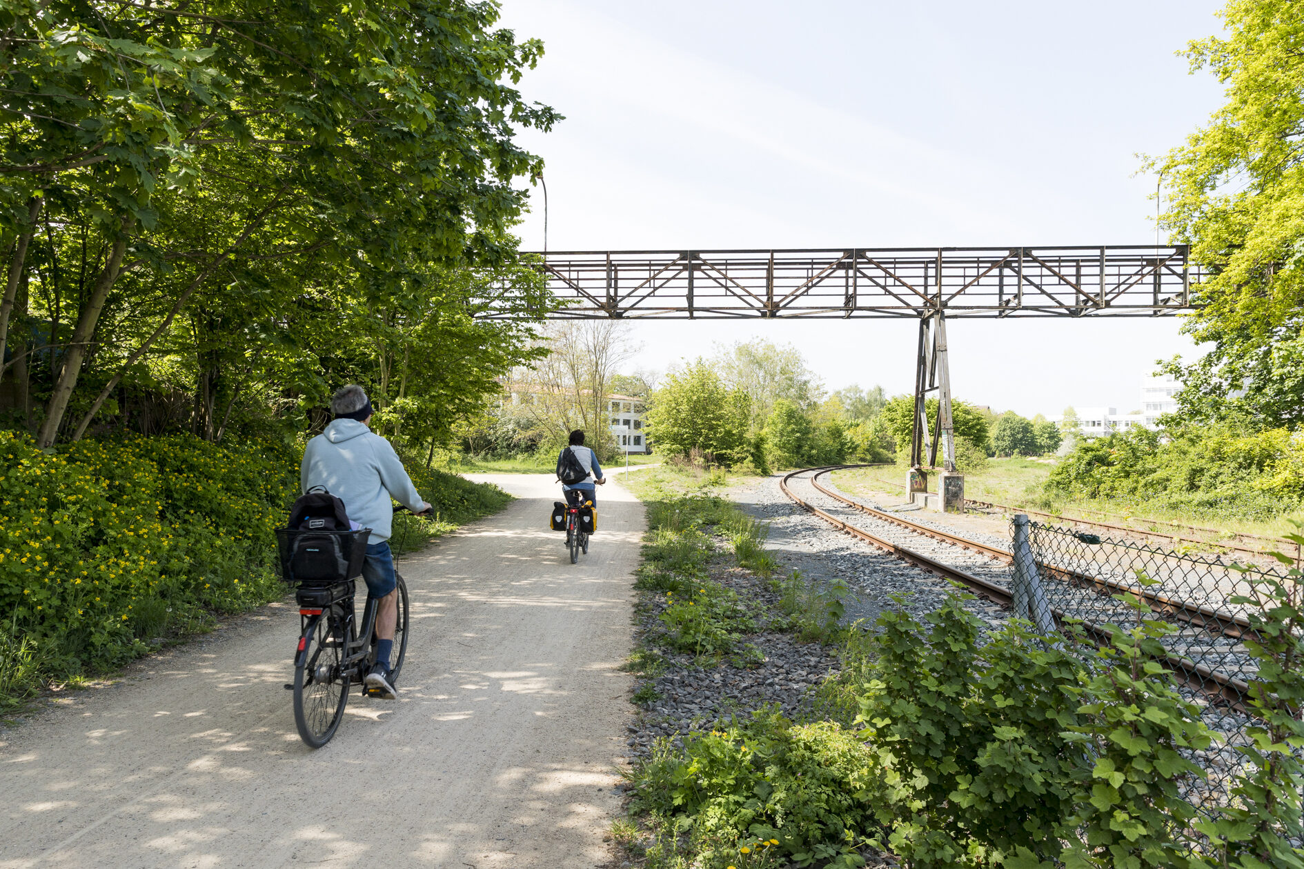 Alte Brücke am Nordpark (Wird bei Klick vergrößert)