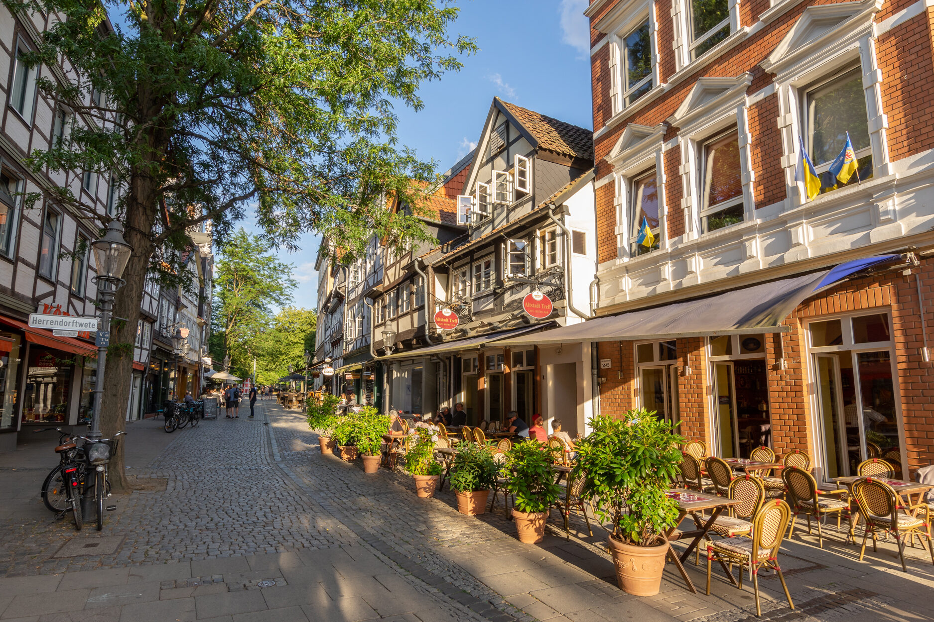 Gastronomie im Magniviertel (Wird bei Klick vergrößert)