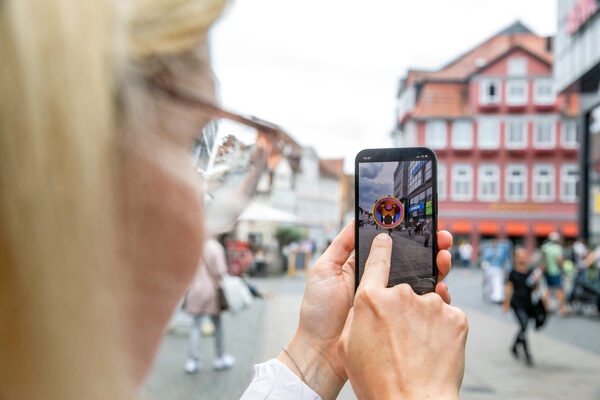 Mission Löwenstadt in der Innenstadt (Wird bei Klick vergrößert)