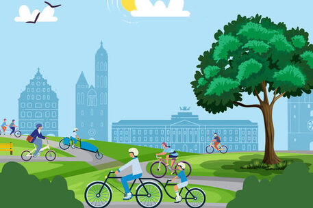 Grafik zum STADTRADELN 2023