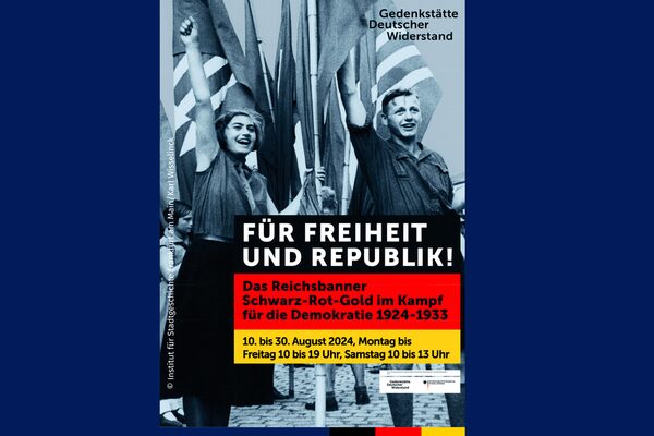 Ausstellung 'Das Reichsbanner Schwarz-Rot-Gold' - Titelbild (Wird bei Klick vergrößert)