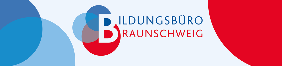 Banner mit dem Logo des Bildungsbüros Braunschweig