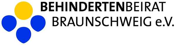 Logo des Behindertenbeirats Braunschweig e. V. (Wird bei Klick vergrößert)