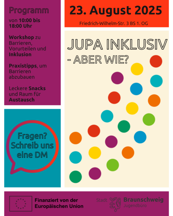 Flyer JuPa Inklusiv (Wird bei Klick vergrößert)