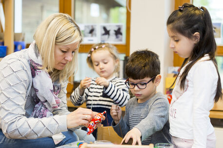 Krippe und Kindergarten