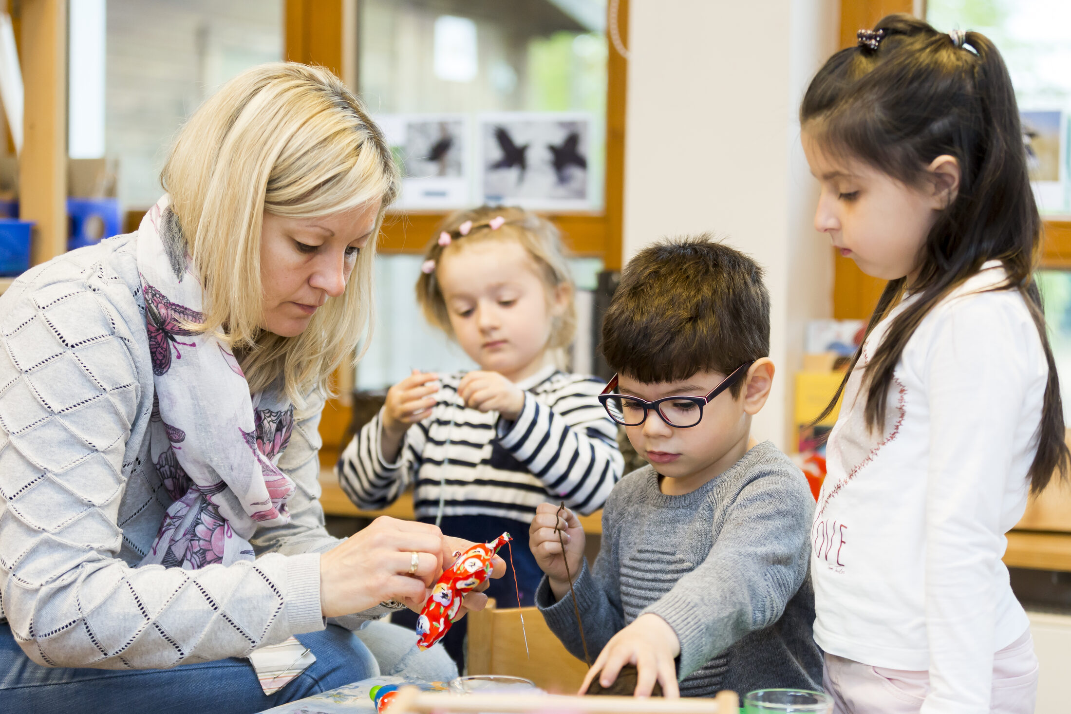 Krippe und Kindergarten