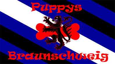 Puppys Braunschweig Flagge (Wird bei Klick vergrößert)