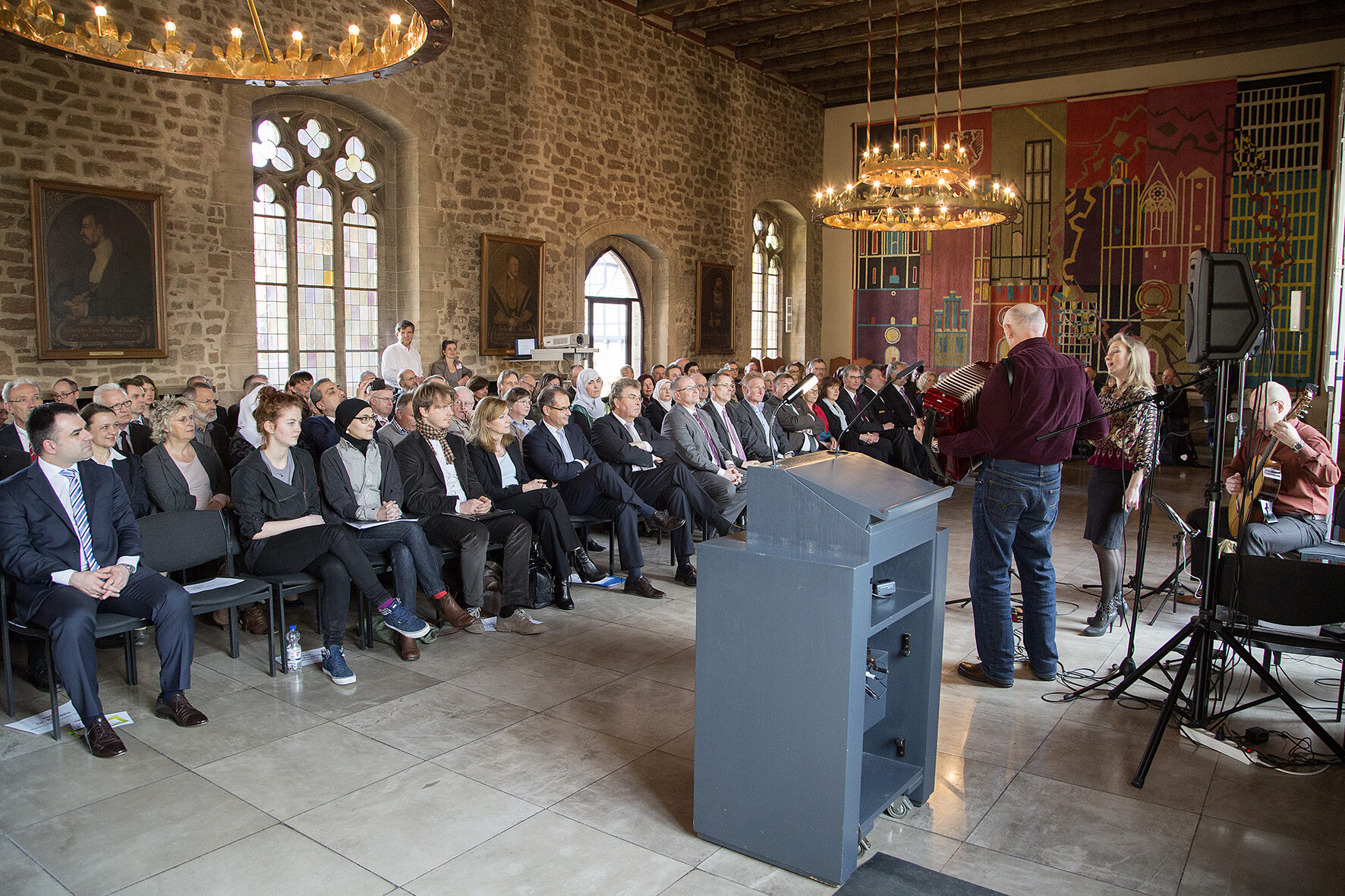 20.03.2015; Altstadtrathaus; Dornse; Demokratie leben; Diverse City; (Wird bei Klick vergrößert)