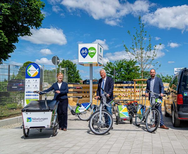 Mobilitätsstation Nibelungen-Wohnbau-GmbH (Wird bei Klick vergrößert)