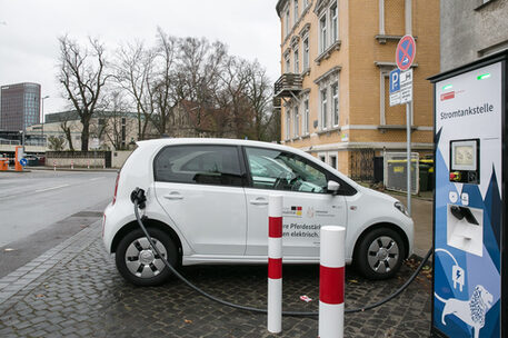 Schnellladesäule Gerstäckerstraße