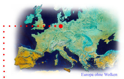 Europa ohne Wolken (Wird bei Klick vergrößert)